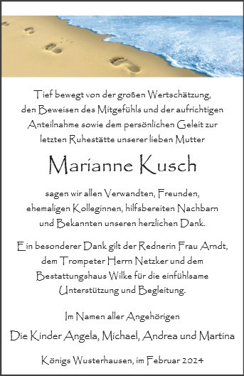 Marianne Kusch