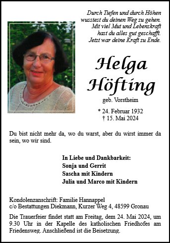 Helga Höfting