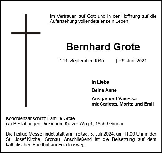 Bernhard Grote