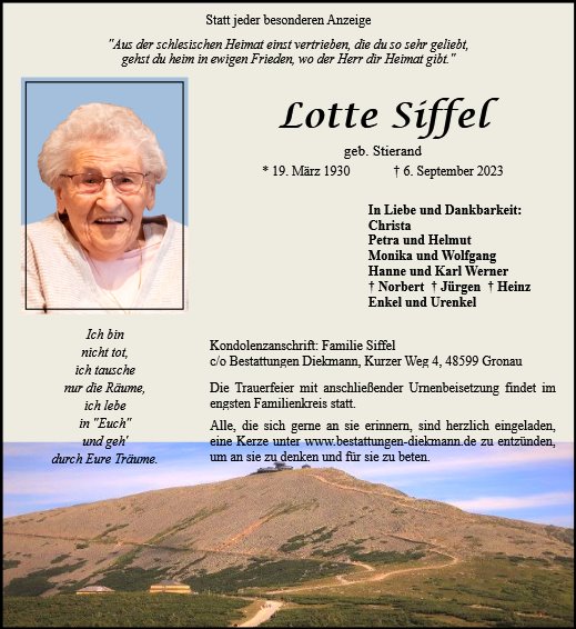 Lotte Siffel