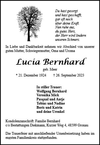 Lucia Bernhard
