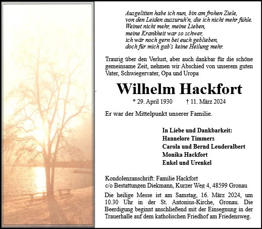 Wilhelm Hackfort