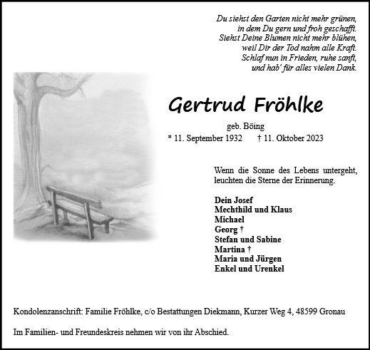 Gertrud Fröhlke