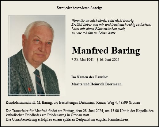 Manfred Baring