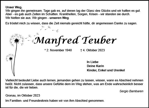 Manfred Teuber