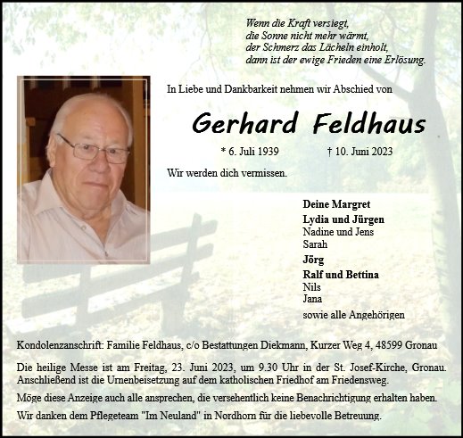 Gerhard Feldhaus