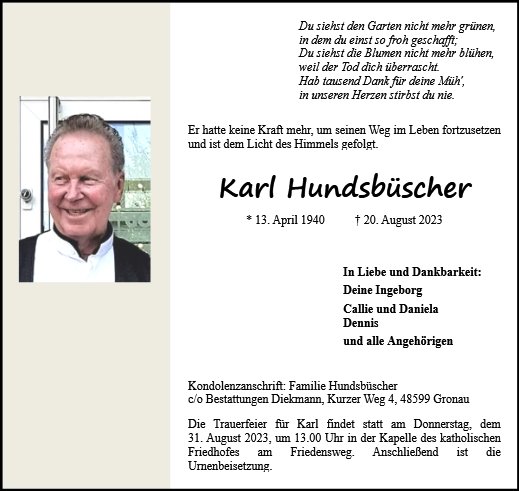 Karl Hundsbüscher