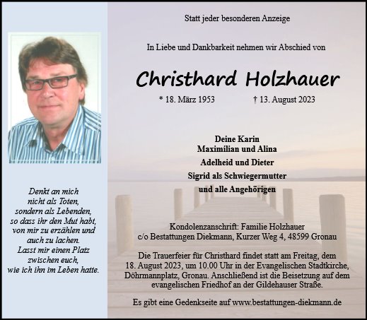 Christhard Holzhauer