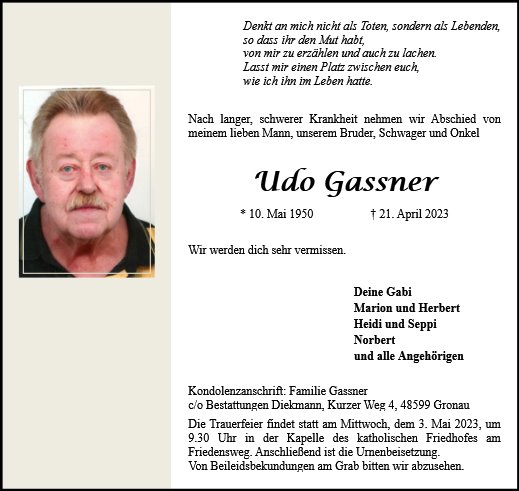 Udo Gassner