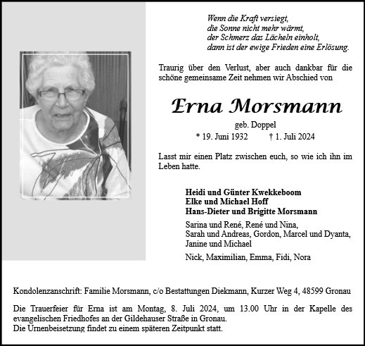 Erna Morsmann