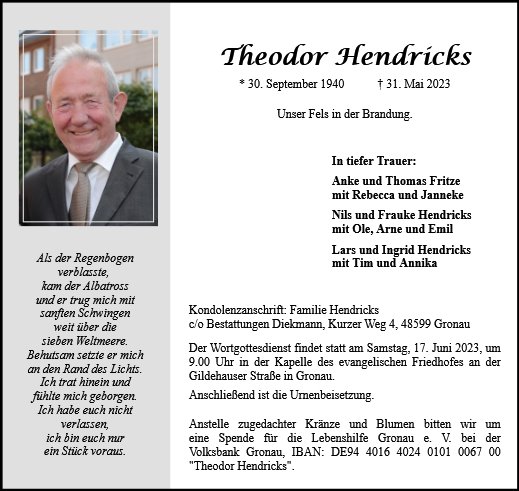 Theodor Hendricks