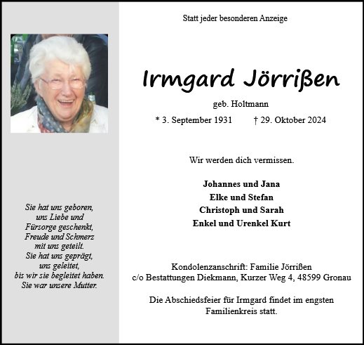 Irmgard Jörrißen