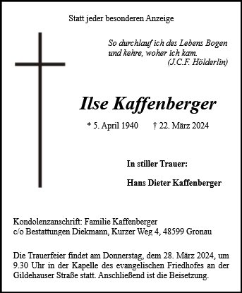 Ilse Kaffenberger