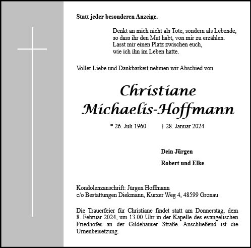 Christiane Michaelis-Hoffmann