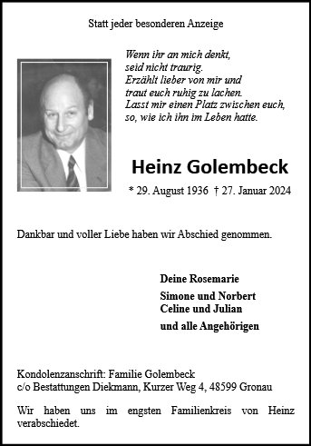 Heinz Golembeck