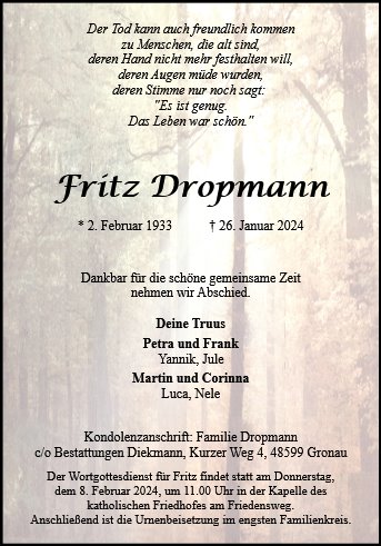 Fritz Dropmann