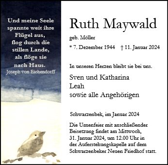 Ruth Maywald