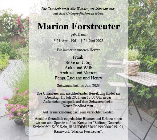 Marion Forstreuter