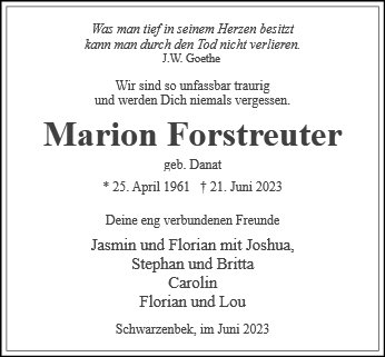 Marion Forstreuter