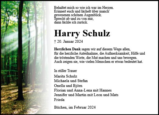 Harry Schulz