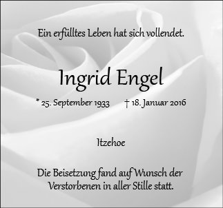 Ingrid Engel