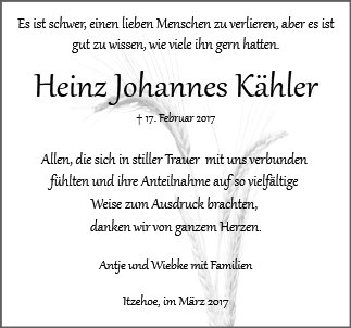 Heinz Johannes Kähler