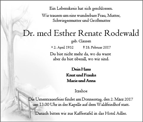 Esther Renate Rodewald