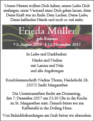 Frieda Müller