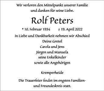 Rolf Peters