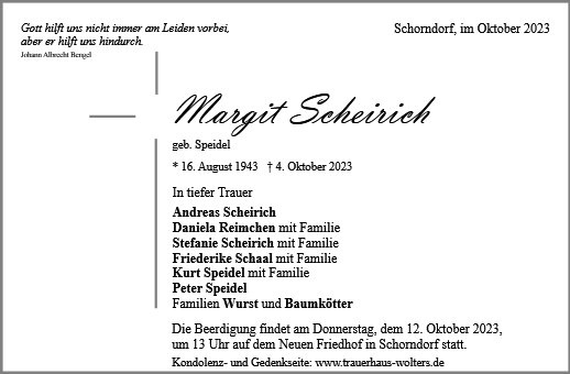 Margit Scheirich