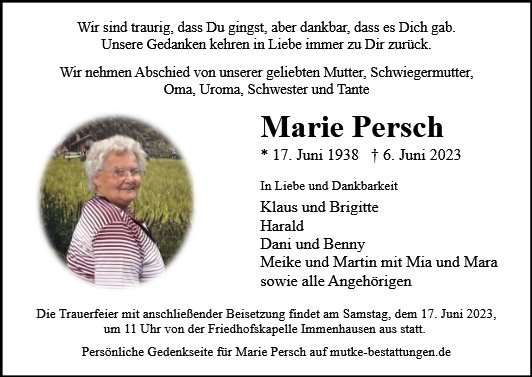 Marie Persch