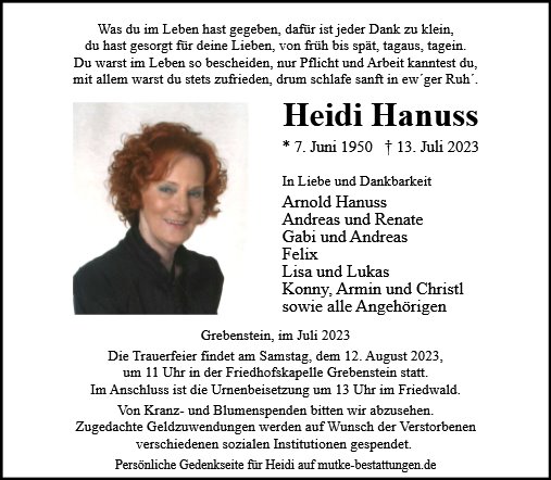 Heidi Hanuss