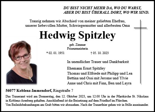 Hedwig Spitzley