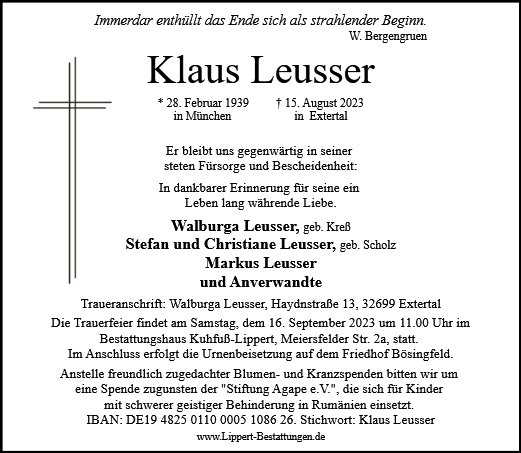 Klaus Leusser