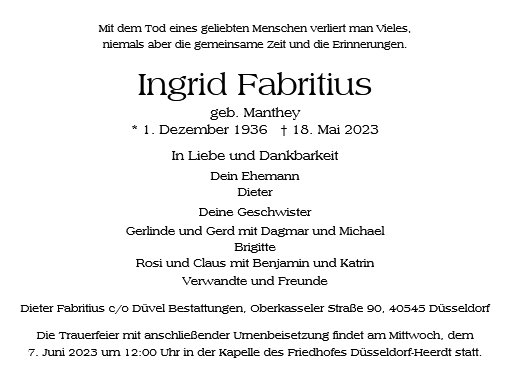 Ingrid Fabritius