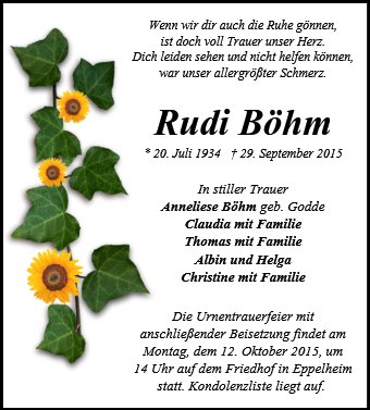 Rudi Böhm