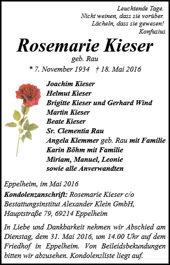 Rosa Kieser