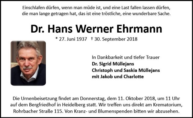 Hans Werner Ehrmann