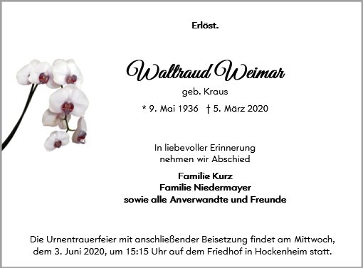 Waltraud Weimar