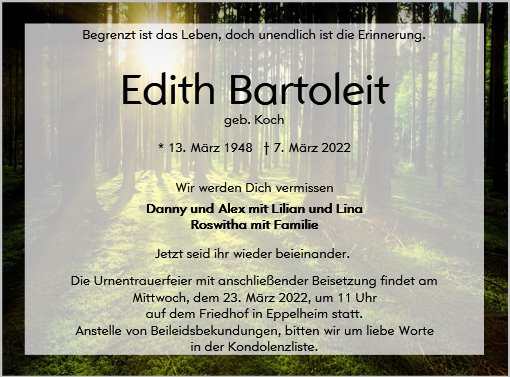 Edith Bartoleit