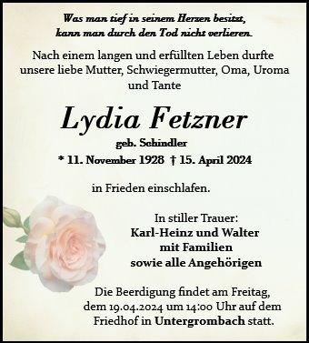 Lydia Fetzner