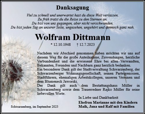 Wolfram Dittmann