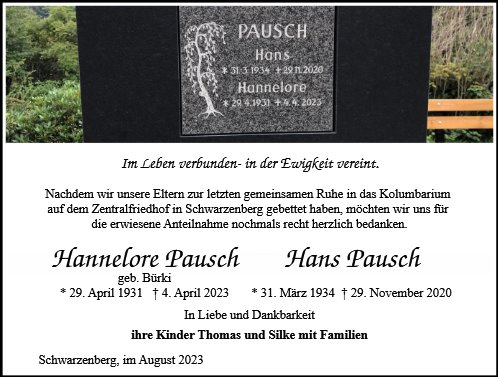 Hannelore Pausch