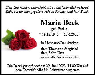 Maria Beck