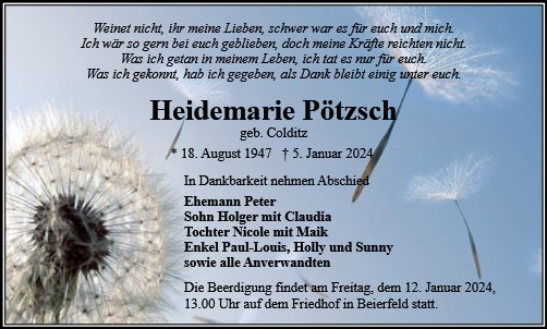 Heidemarie Pötzsch