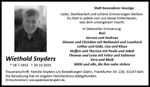 Wiethold Snyders