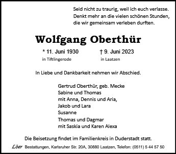 Wolfgang Oberthür