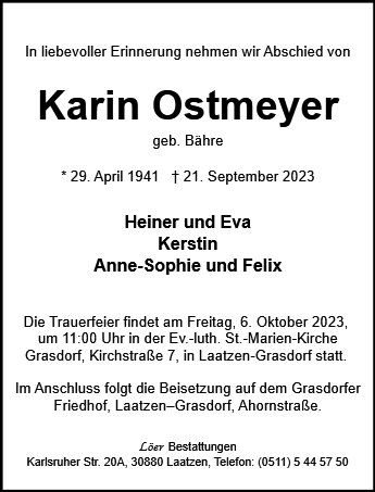 Karin Ostmeyer