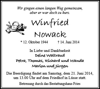 Winfried Nowack