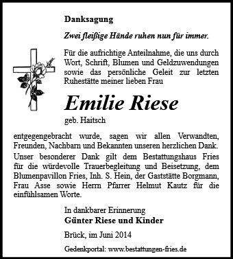 Emilie Riese